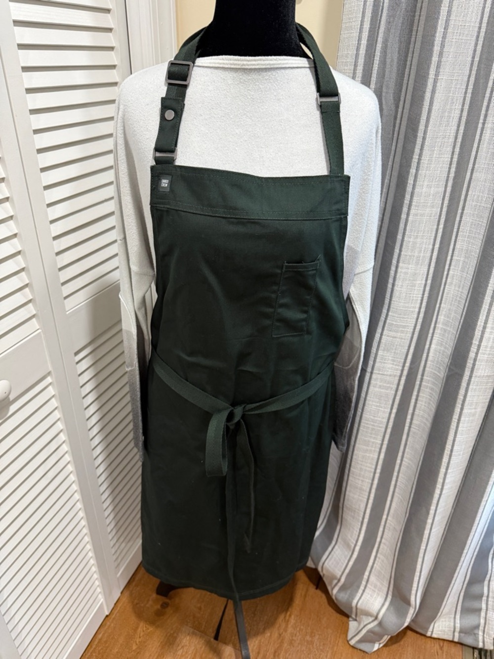 Cargo Crew Professional Cooks Bistro Apron - Forrest Green o/s NWOT